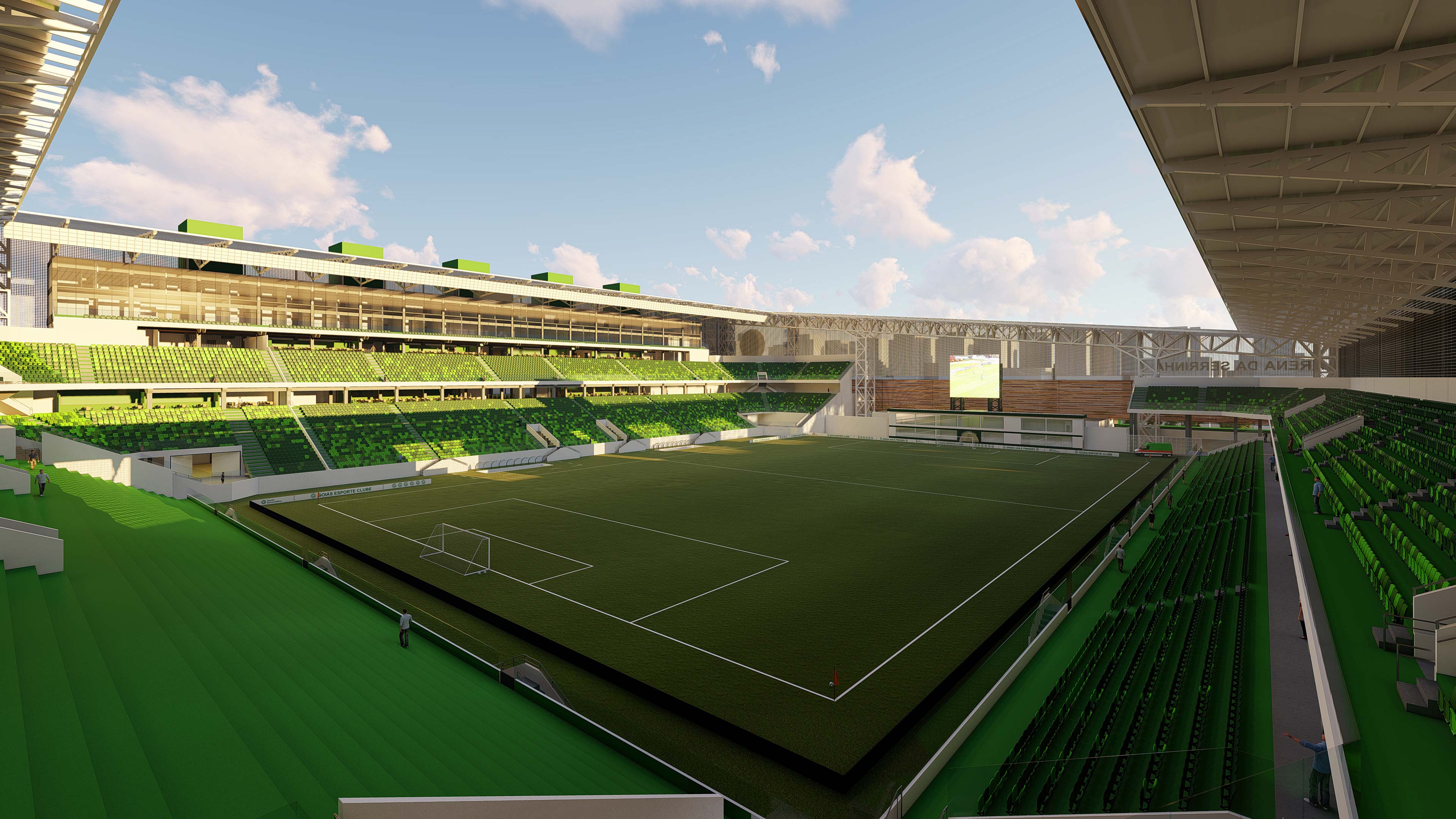 Goiás Esporte Clube apresenta projeto do seu novo Estádio ...