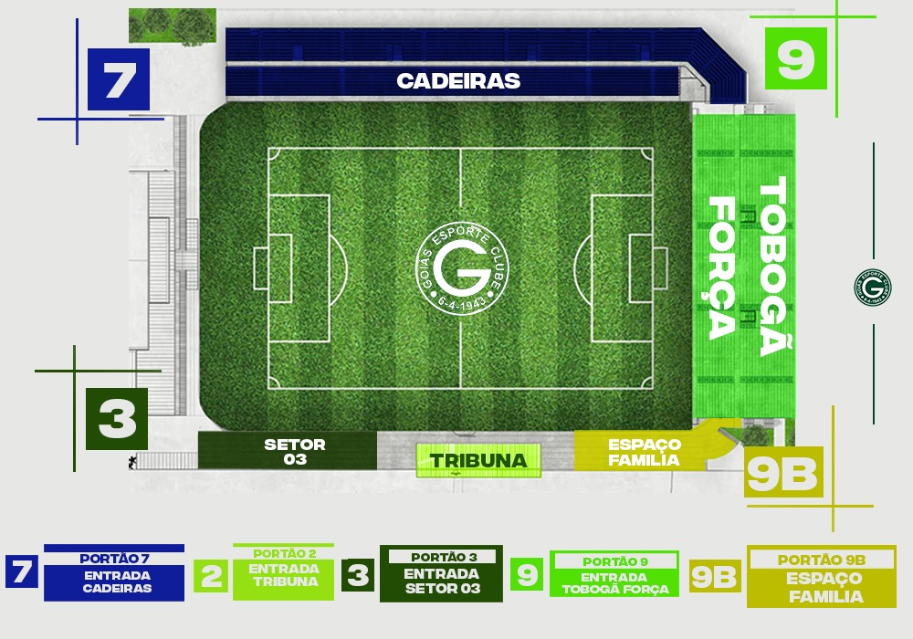 Goiás inicia venda de ingressos para jogo contra o Atlético Mineiro pelo  Brasileirão - Sagres Online