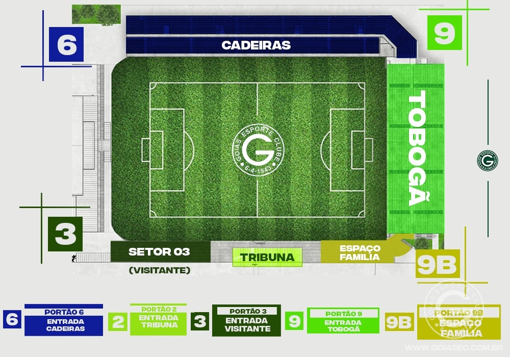 Sub-20: Venda de ingressos para Goiás x Fortaleza – 02/03/2023 - Goiás  Esporte Clube